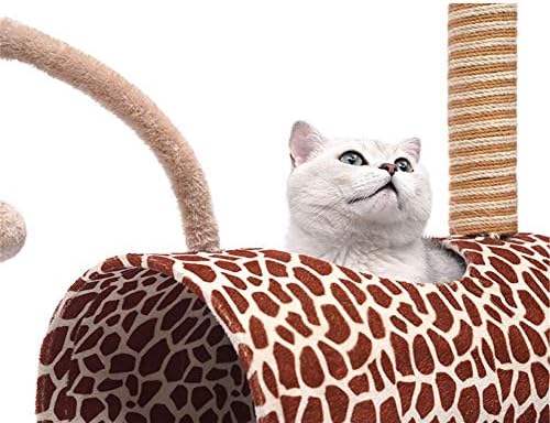 Жирафа Мачка Качување Рамка, Кожата Пријателски Ткаенина, Природен Памук И Лен Ткаење, Безбедно Еколошки Гребење Отпорни На Анти-Дампинг