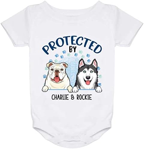 Urvog персонализирана заштита од куче бебе, заштитена со миленичиња бебешки каросерија, подарок за новороденчиња