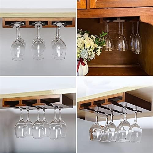 Dvtel Home Wine Glass Rack, едноставни украси за рак за приказ, украси за дневна соба наопаку стаклени решетки за стакло)