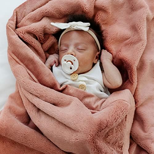 Саранони прима ќебиња за бебиња Супер мек бутик квалитет бујно луксузно бебе ќебе
