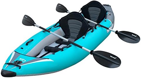 Driftsun Rover Cayak надувување на надувување - кајак на надувување на бела вода - кајаки на надувување 1 и 2 лица за возрасни