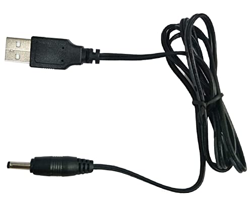 Кабел за напојување со исправен USB 5V DC, компатибилен со Energizer PL-8507 3X PL-7528 PL-7621 PL-7522 2X Полнење Док за полнење за Nintendo