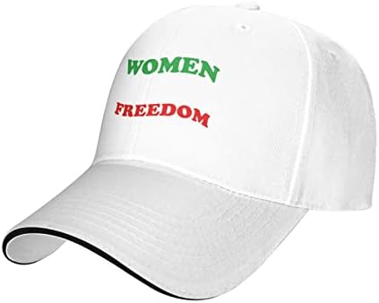 Womenенска животна слобода -Махса амини иранска капа за мажи жени бејзбол капа стилски каскета прилагодлива тато капи црно