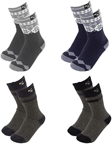 ДГ Хил (2pk или 4pk деца термички зимски чорапи, дебели изолирани загреани чорапи за ладно време, девојчиња и момчиња