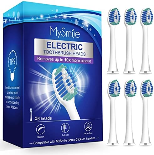 Електрична четка за заби на Mysmile за возрасни, соберен звучен електронски четка за заби со 12 глави на четки и куќиште за патување