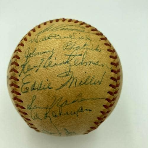 1948 Филаделфија Филис Тим Потпиша Официјална Национална Лига Фрик Бејзбол-Автограм Бејзбол