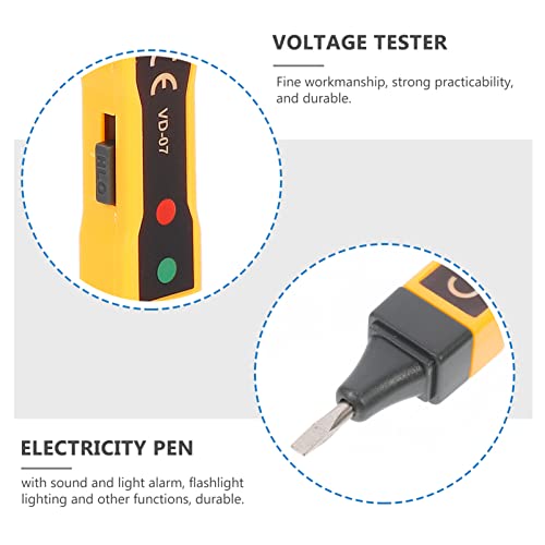 Анголичен напон тестер Електрична енергија Детекција на пенкало за тестирање на напон на пенкало, не-контактна напон тестер за напон, аларм
