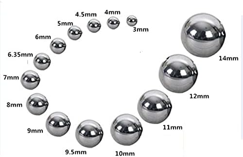 Топка од не'рѓосувачки челик со висока прецизност од 1 парчиња за носење топки со дијаметар на завртката со топчеста топче 15,5мм 15,8 мм