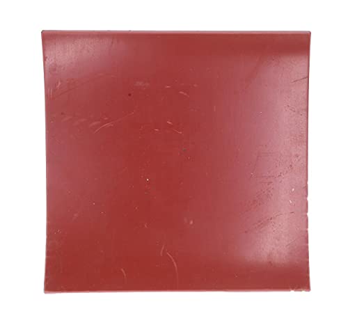 Прицврстувачи за у -затегнување - SBR црвен гумен лист 1/16 дебел - 6 x 6 инчи црвен гумен материјал за заптивка