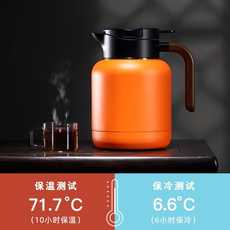 Шангминг задушена чајничка температура на домаќинството, приказ на температура на домаќинството, изолација од не'рѓосувачки челик, со голема
