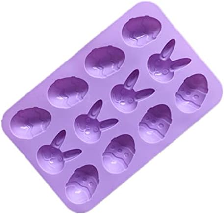 Велигденски калапи за јајца Великонски силиконски сапуни калапи чоколади бонбони калапи сапун за готвење ДИЈ мувла за џело сапун за суштински