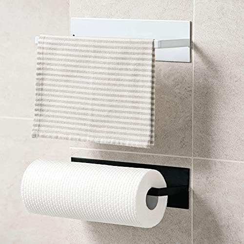 Храбри безболна тоалетна хартија полица за бања кујна хартија закачалка пластична решетка за складирање на решетката за решетки