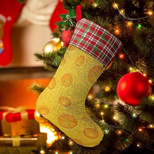 Вкусни куќи за сирење, божиќни чорапи, божиќни чорапи, Божиќни украси на дрво