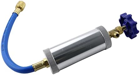 Injector, Wisepick R134A AC, инјектор за боја на масло, A/C масло и боја за R12, R22, R134A ， со женски 1/2 SAE X MALE 1/2 SAE