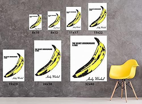 Смешен грд Божиќен џемпер Енди Ворхол wallиден декор постер поп -уметност принт за украсување на домови - Velvet Underground