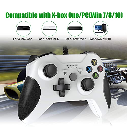 Controller yccsky Wired Controller за Xbox One/Xbox Series X | S, Wired Controller на игри со контрола на режимот, двоен VBT и нов дизајн
