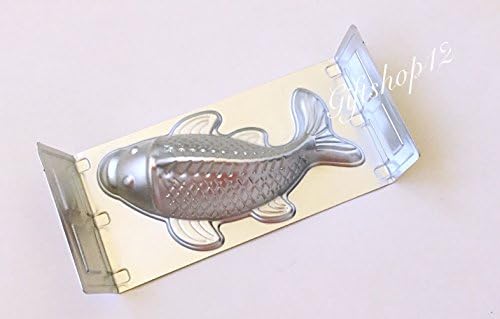 Подарок Shop12 Алуминиумска риба во облик на калап со поддржувачка рамка со големина на риба 10,2 инчи