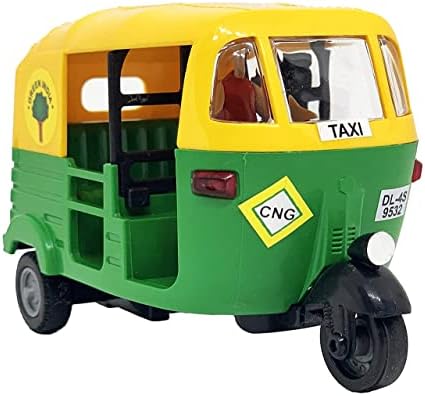 Mehtab_collection Пластични Повлечете Назад Авто Рикша, Број На Парчиња 1 Разнобојни