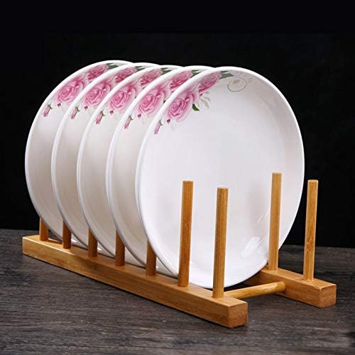 Колав за садови за бамбус кунов, организатор на капакот на тенџере/плоча/табла за сечење за кујнски ормани, држач за сушење шише…