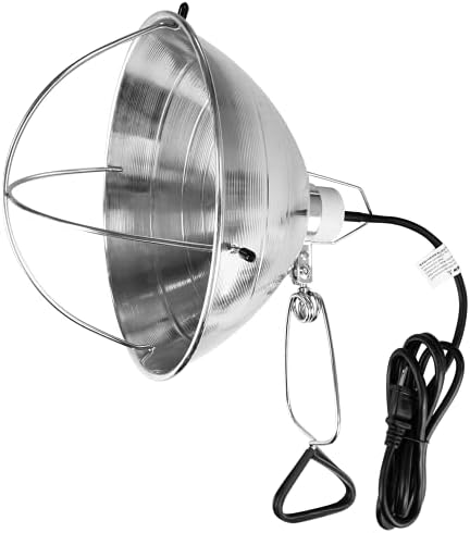 Едноставна Луксузна Светилка За Стегање Од 250 Вати Со 10,5 Инчен Алуминиумски Рефлектор И Штитник За Сијалица Е26 Приклучок