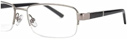 Дизајн на оптика од Фостер Грант Лиден полу-рим-безжични правоаголни очила за читање, 3-пакет