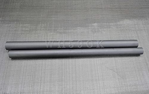 WHABEST 2pcs 28mm x 26mm x 500mm ролна Завиткана Цевка Од Јаглеродни Влакна Цевки Обичен Ткаат МЕТ DIY