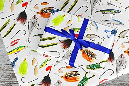 Завитка за подароци за риболов - 24 x 10