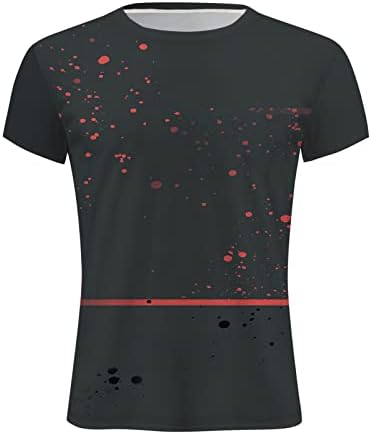 Менс летни обични шорцеви сетови плус големина на тренингот маичка и кратки комплети 3Д -печатење на стрии