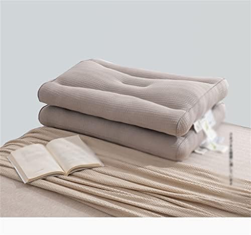 N/A Помош за спиење плетење џакард соја влакна од перница за перници за возрасни за возрасни пар перници за домаќинства се