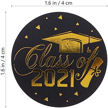 Налепници За Дипломирање НУОБЕСТИ Класа На Етикета За Подароци 2021 Година Декоративни Налепници За Запечатување Честитки Налепници