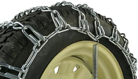 Продавницата РОП | 2 ланци на гуми за врски и затегнувачи Пар за занаетчиски тревници со гуми 14x4x6