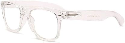 Бели Чисти Очила За Читање-удобни стилски едноставни читатели
