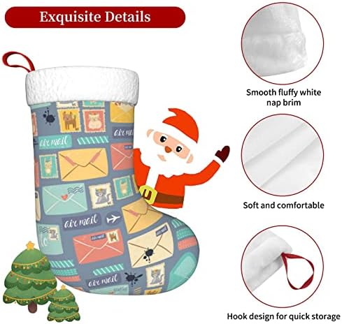 Поштенски канцелариски материјал Нова година Божиќ Декоративни чорапи кои висат Божиќни чорапи
