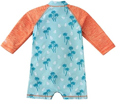 УВ Скинц upf 50+ Долги ракави на бебето, пливање ромпер