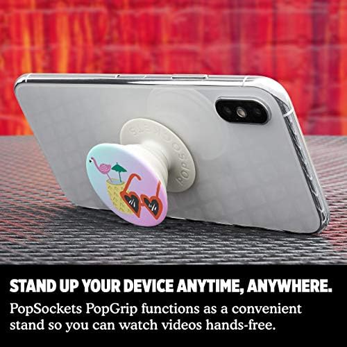 PopSockets: PopGrip Проширување На Штандот И Зафат со Заменливи Врвот За Телефони &засилувач; Таблети-Базен
