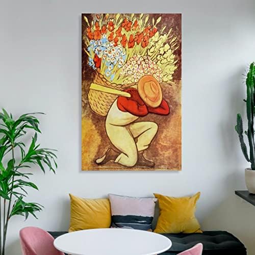 Томарт Диего Ривера Познато уметничко сликарство гроздобер постер wallид декор платно печатење подарок платно сликарство wallидна уметност
