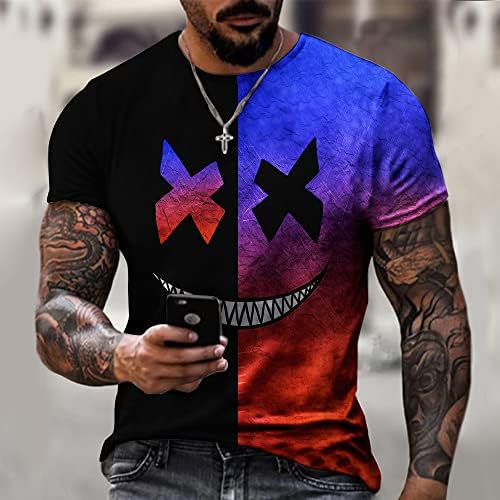 Краток ракав за фитнес за маж во таамлу, печатена персонализирана модна маичка Модерна маица модерна маица