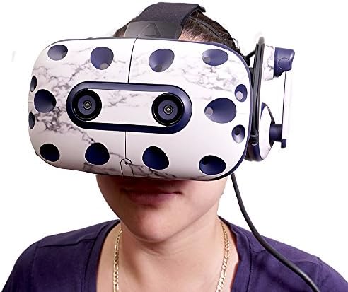 Mothyskins Кожата Компатибилна СО HTC Vive Pro VR Слушалки-Искинати | Заштитни, Издржливи И Уникатни Винил Налепници За обвивка | Лесни