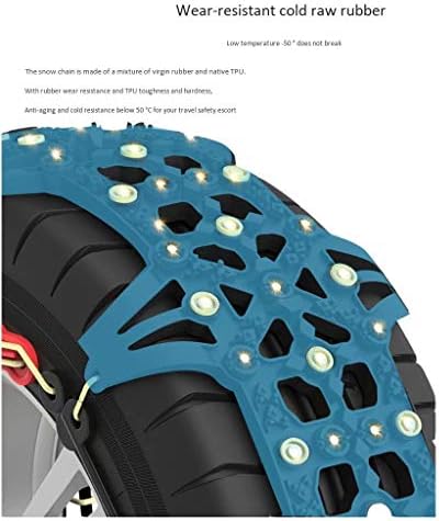 FSCZ автомобилски отпорен на носат анти-лизгачки ланец SUV SUV гуми Анти-лизгачки ланец Универзална штета отпорна на абење Автоматски скијачки