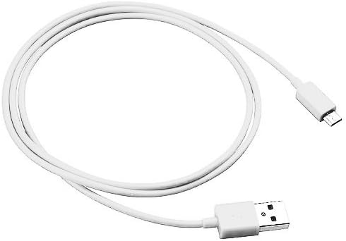 Увозник520 10ft Дополнителен долг кабел за полнење на контролорот PS4 за PlayStation 4 Dual Shock 4 - бел 10ft