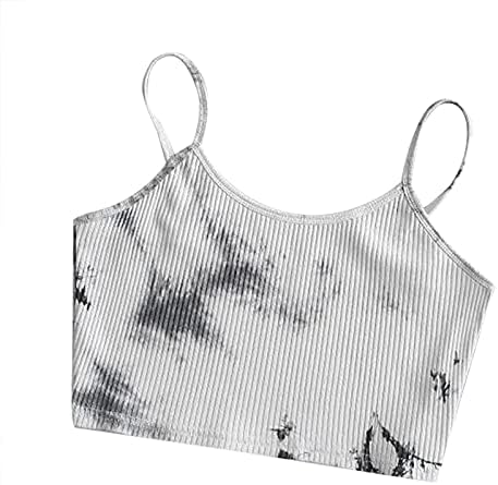 Фрагарн резервоарот за жени лето вратоврска за печатење без ракави за печатење на маици за одмор