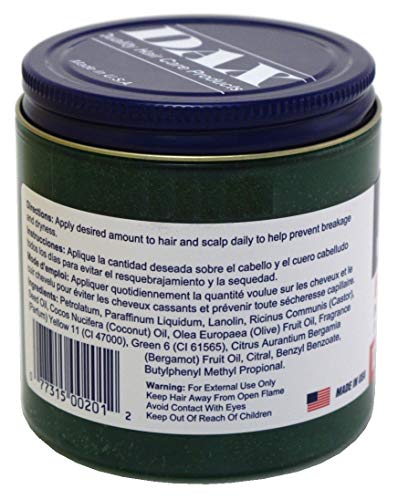 Dax Pomade комбинирана со растителни масла, 7,5 унца