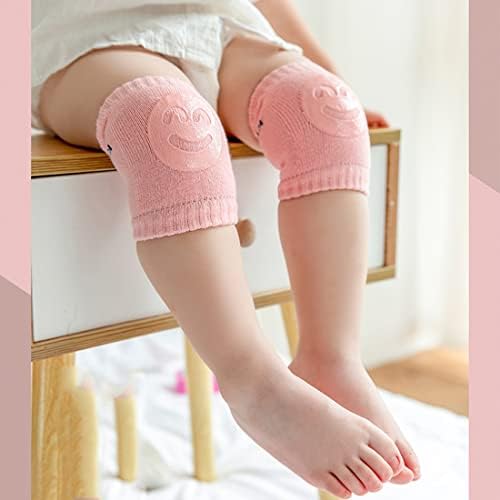 Houseyuan Бебе ползи анти-лизгачки влошки на коленото и анти-лизгачки момчиња девојчиња чорапи за новороденче унисекс бебешки мали