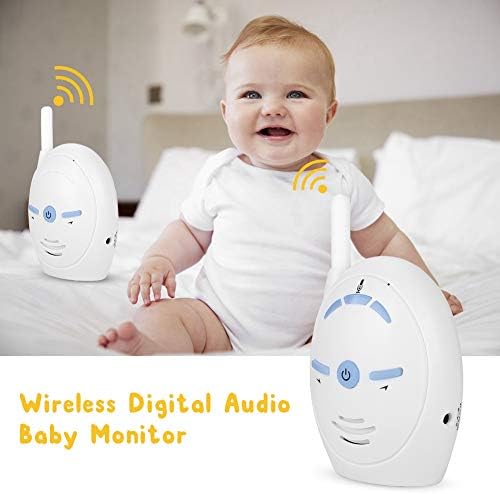 Видео Бебе Монитор, Бебе Аудио Монитор, 2.4 GHz Безжичен Дигитален Аудио Бебе Монитор Дадилка Домофон Камера Електронски Аларм
