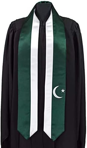 Пакистан Знаме Дипломирање Појас/Украде Меѓународна Студија Во Странство Возрасни Унисекс