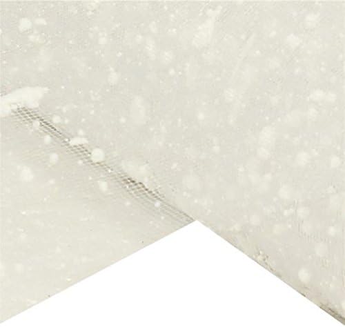 Снежна деко Поли лента со лента - 10 x 10 јарди