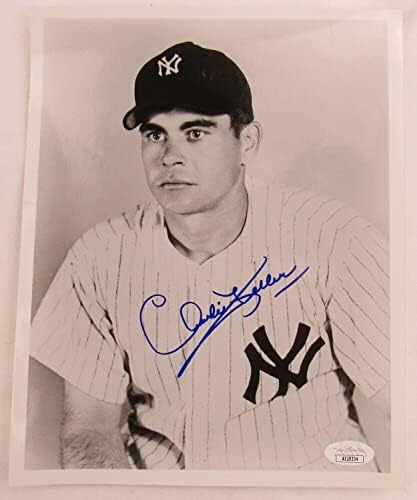 Чарли Келер потпиша автоматски автограм 8x10 Фото JSA AI29334 - Автограмирани фотографии од MLB