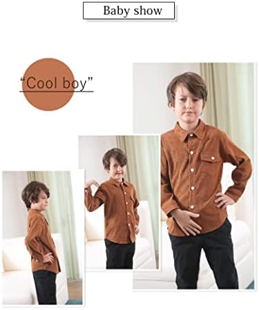 Копче за облека за момче од Билисон Детлер, со кошула со долги ракави, паднати облеки