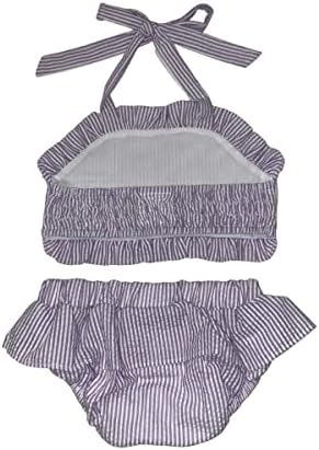 Кристин Лин Девојки девојки 2 парчиња пурпурната серијакер бикини костим за капење - костум за капење, костум за пливање, облека за капење,