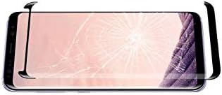 Компатибилен Со Samsung Galaxy S8 Плус Заштитник На Екранот, [Целосна Покриеност] [Shatter Доказ] HD Јасен Темпериран Стаклен Заштитен